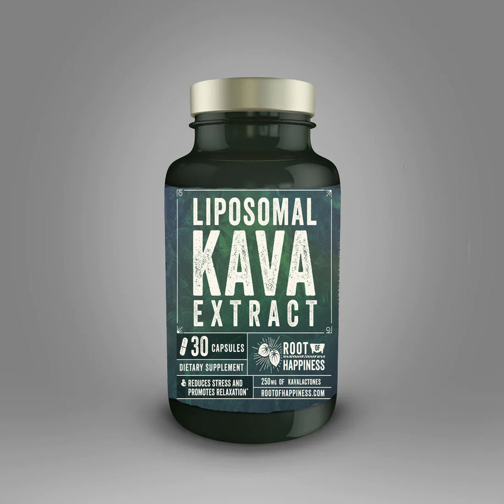 
                  
                    Liposomal Kava Extract Capsules - Premium 250mg Kavalactones 30ct Bottle
                  
                