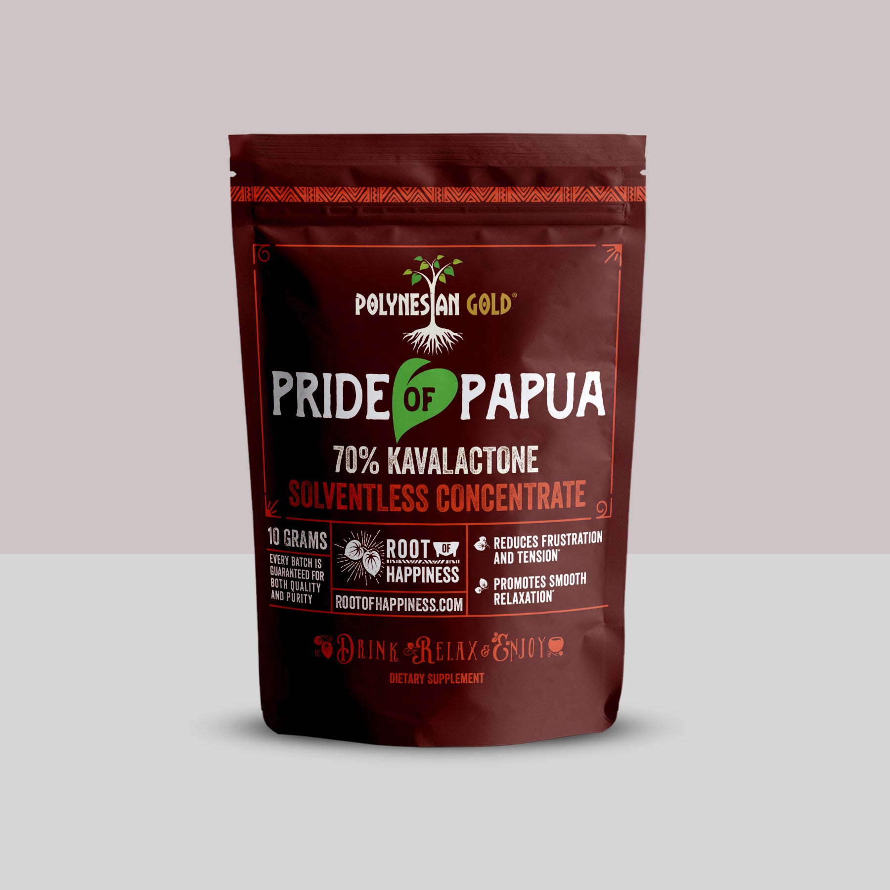 Pride of Papua 70% CO2 Kava Extract 10g | Root of Happiness