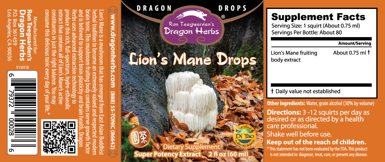 
                  
                    Lion's Mane Drops
                  
                