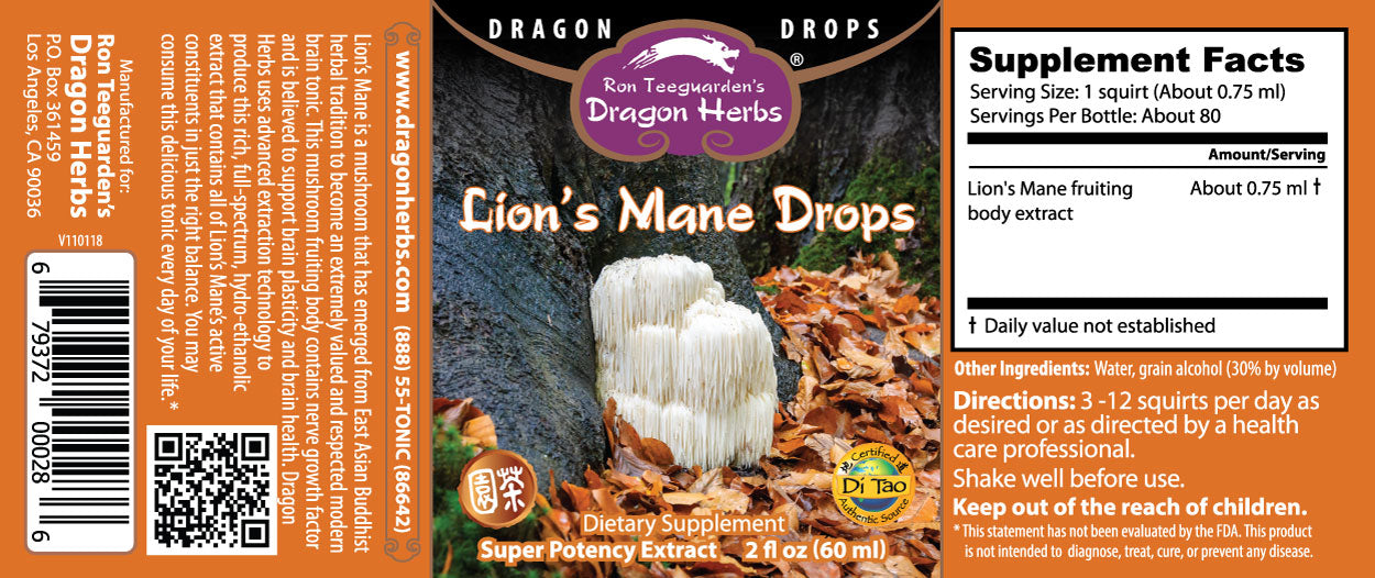 Lion's Mane Drops