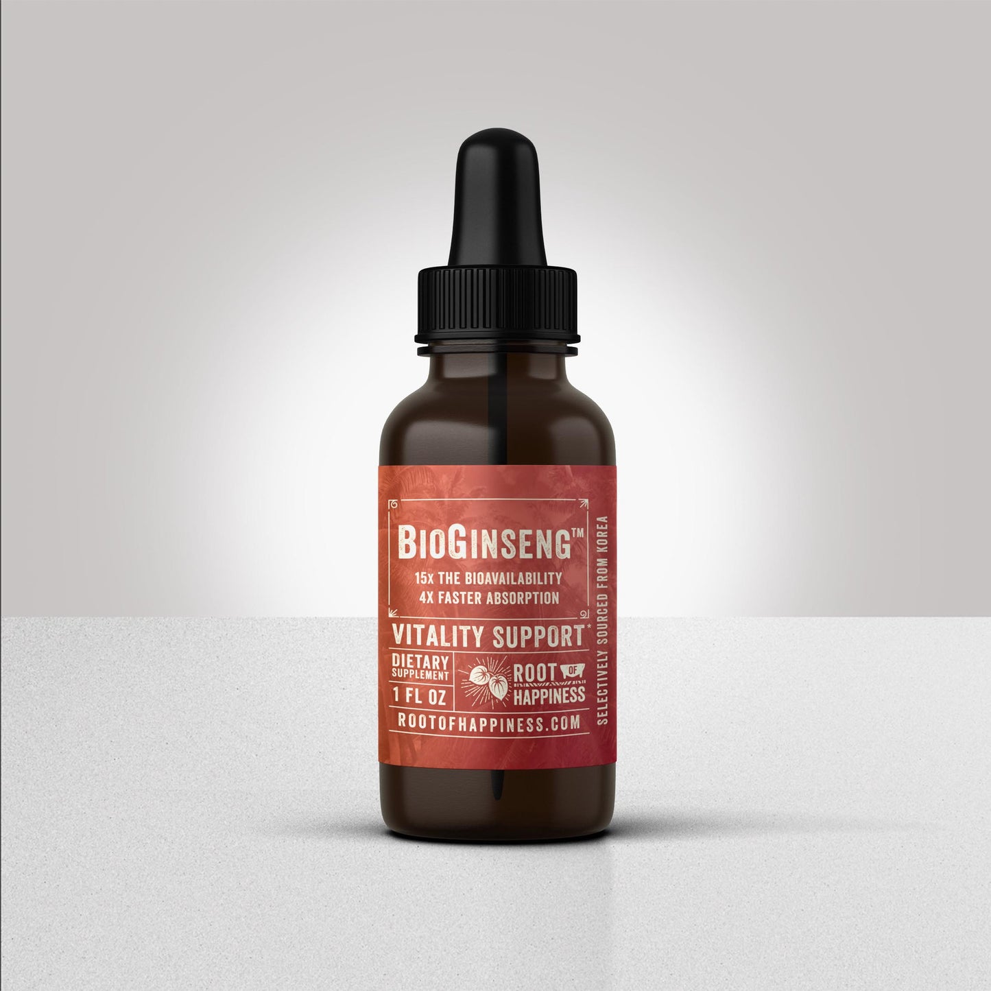 BioGinseng Tincture - Bio fermented Red and White Ginseng Extract
