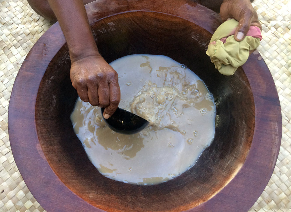 History of Kava Drinks - Preparing Drink | Root of Happiness