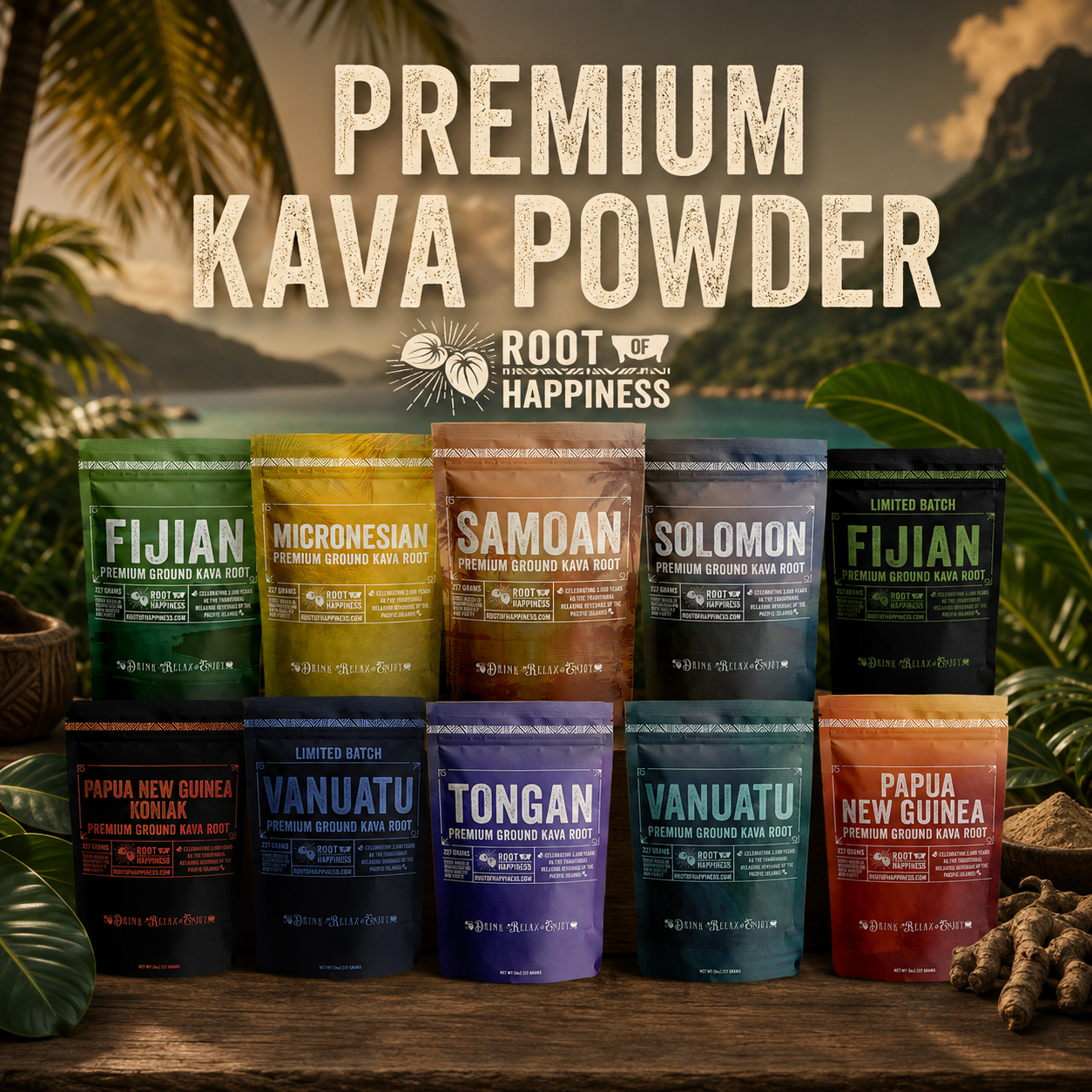 Premium Traditional Kava Powder