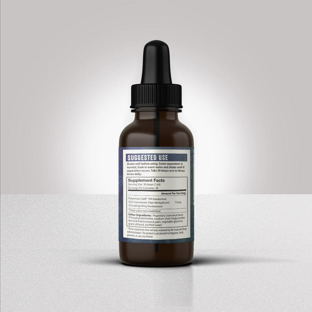 
                  
                    Liquid Kava Extract - Liposomal - Water Soluble - 1oz
                  
                