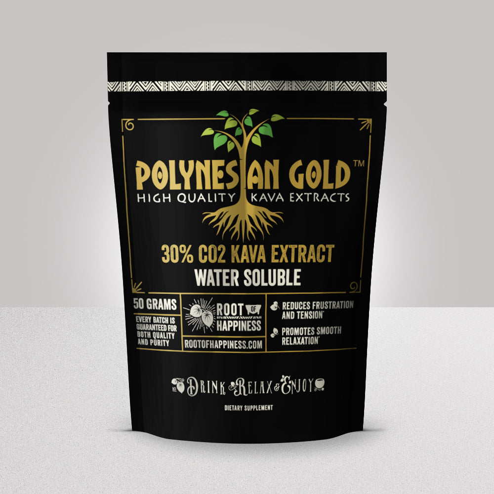 
                  
                    Polynesian Gold® 30% Kavalactone Water Soluble CO2 Kava Extract- 50g Bag
                  
                